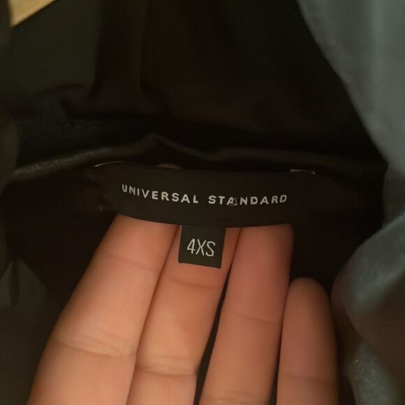 Nwot Universal Standard Woman’s Black Puffer Coat - Picture 4 of 12